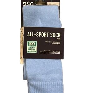 DSG All-Sport Athletic Socks - Light Blue (Academy Blue)
